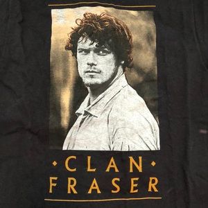 Outlander tee shirt. Clan Fraser